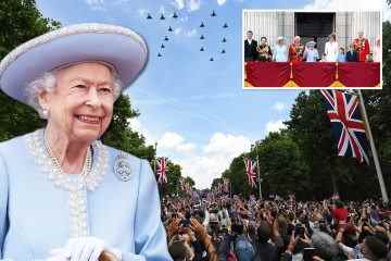 Königin zieht sich aus dem Gottesdienst von St. Paul zurück, nachdem sie während der Parade Schmerzen erlitten hat