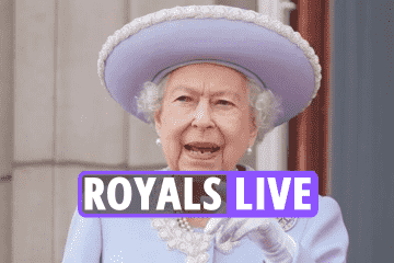 Queen zieht sich aus dem Thanksgiving-Gottesdienst zurück, nachdem sie mit Royals auf Balcony aufgetreten ist