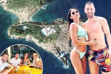 Messi und Fabregas wohnen auf einer Privatinsel in einer Villa für 260.000 Pfund pro Woche auf Ibiza