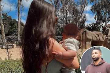 Tristan Thompsons Baby-Mama Maralee Nichols postet ein seltenes vollständiges Foto von Sohn Theo