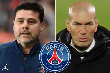 Pochettino „wird von PSG ENTLASSEN, Zinedine Zidane als Ersatz“