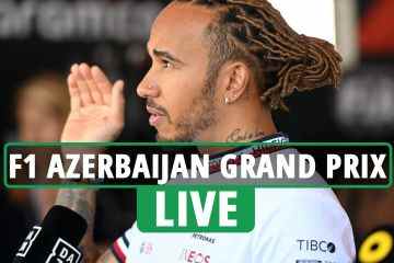 Hamilton kämpft in Baku gegen Leclerc und Verstappen