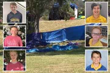 Sechs Kinder starben, als die Hüpfburg von einem „freakigen Mini-Tornado“ 30 Fuß in die Luft geschleudert wurde