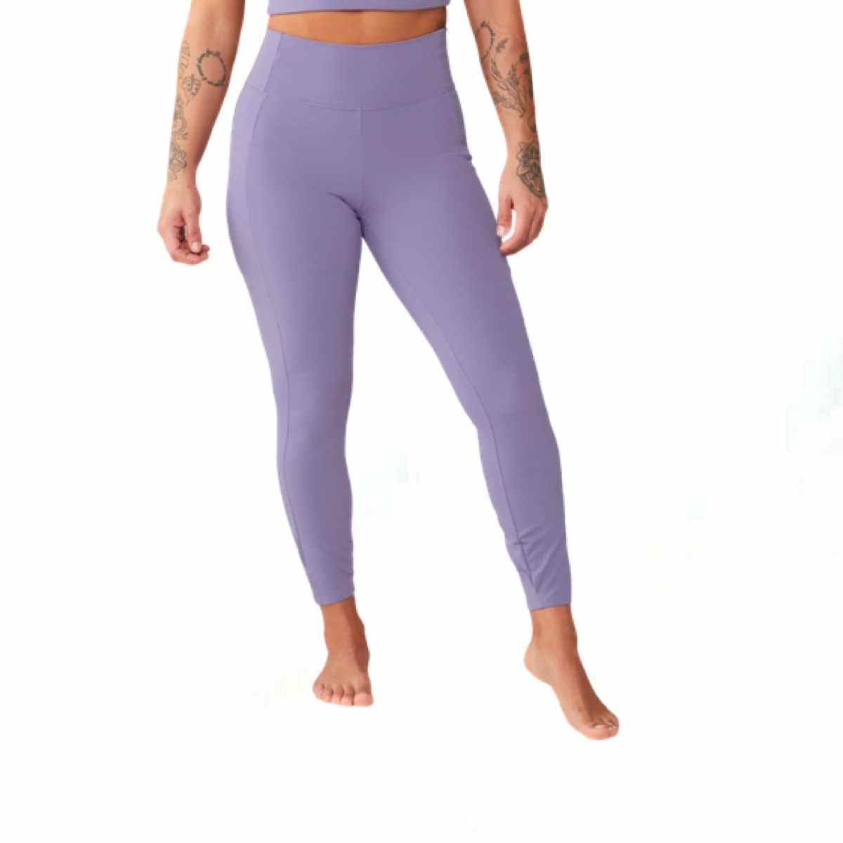 Lila Rei Co-op Take Your Time 7/8 Leggings auf Modell