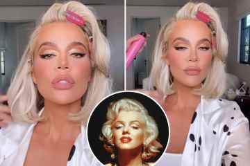 Kardashian-Fans denken, dass Khloe in neuem Video wie Marilyn Monroe aussieht