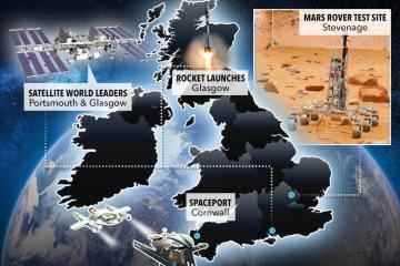 Wie Weltraumbasen in Stevenage und Newquay uns zum Mars bringen könnten