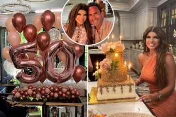 In RHONJ-Star Teresas übertriebener Feier zum 50. Geburtstag in einer 3-Millionen-Dollar-Villa