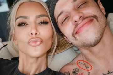 Kardashian-Fans entdecken Petes neues Tattoo für Kim auf einem seltenen intimen Foto