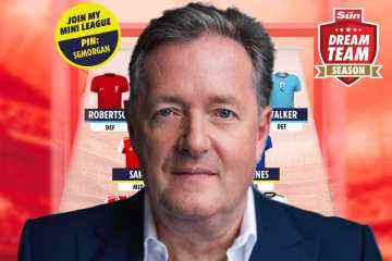 Piers Morgan enthüllt sein Dream Team – nimm es mit ihm auf und kämpfe um 100.000 £!