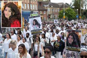 Hunderte versammeln sich zur Mahnwache für Zara Aleena, die auf dem Heimweg „ermordet“ wurde