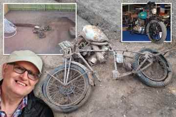Ich habe ein Fahrrad aus dem 2. Weltkrieg gefunden, als ich meinen Garten umgegraben habe – es könnte ein Vermögen wert sein