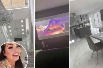 Inside Scarlett Moffatt's incredible home with cinema room and huge kitchen