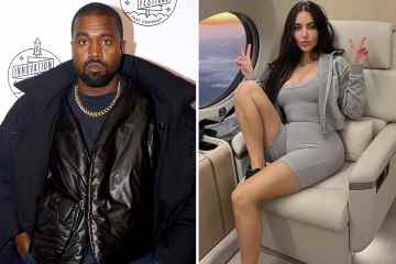 Kanye West wird für seinen „fliegenden Trainer“ gelobt, nachdem Kim Kardashian einen 150-Millionen-Dollar-Jet zur Schau stellt