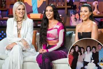 Kim, Khloe & Kourtney Kardashian sehen auf einem unbearbeiteten Foto völlig anders aus
