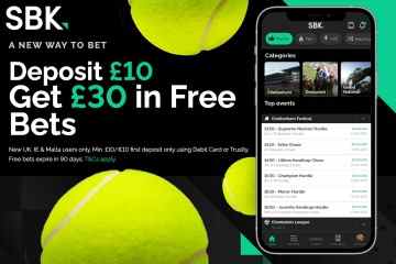 Gratiswetten und Tennisangebote – SBK: Erhalten Sie einen BONUS von 30 £, den Sie für Wimbledon 2022 ausgeben können