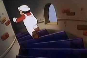 Du könntest einen Top-IQ haben, wenn du herausfinden kannst, ob Mario Treppen hoch oder runter rennt