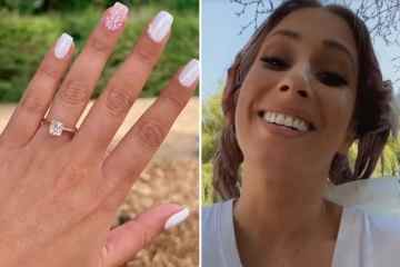 Stacey Solomon enthüllt ihre „Hochzeitsnägel“ und ihre große Veränderung am Verlobungsring 