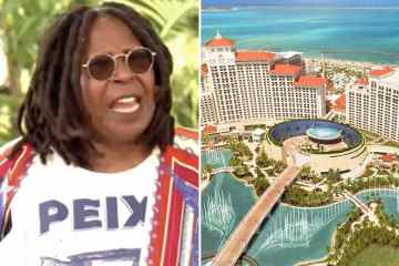 Whoopi von The View klatscht zurück auf die Fans, die „sauer sind, dass die Gastgeber von den Bahamas aus filmen“