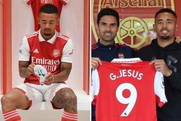 Arsenal besiegelt den 45-Millionen-Pfund-Transfer von Gabriel Jesus aus Manchester City