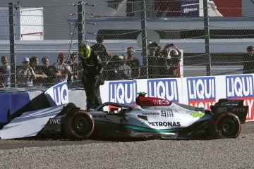 Lewis Hamilton startet nach Qualifying-CRASH als Zehnter im Sprintrennen