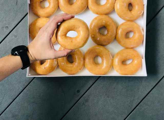 Krispy Kreme glasierter Donut