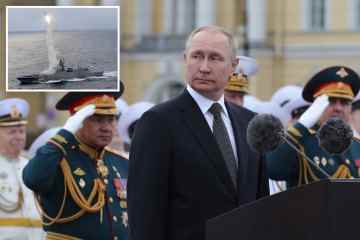 Putin bewaffnet die Marine mit Hyperschallraketen als abschreckende Warnung an den Westen
