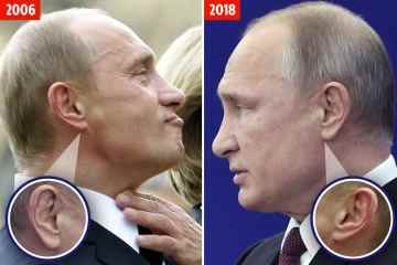 Der „kranke“ Putin benutzt Körperdoppel mit unterschiedlichen Ohren, behauptet die Ukraine