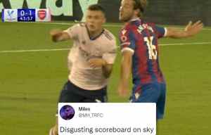 Fans sagen dasselbe über die neue Anzeigetafel von Sky Sports für Palace gegen Arsenal