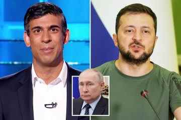 Sunak schwört, alles Erforderliche zu tun, um der Ukraine zu helfen, Putins Invasion zu besiegen
