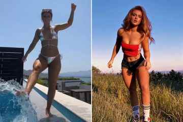 Maisie Smith tanzt im Bikini und zeigt stolz „Donnerschenkel“
