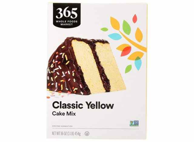 365 von Whole Foods Klassische gelbe Kuchenmischung