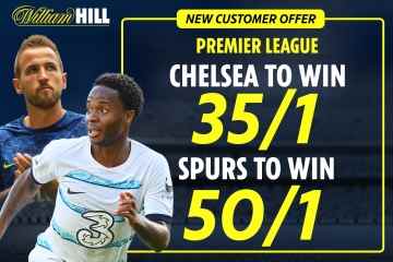William Hill: Holen Sie sich Chelsea mit 35/1 oder Spurs mit riesigen 50/1, um das Londoner Derby zu gewinnen
