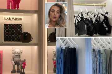 Molly-Mae Hague zeigt einen unglaublichen begehbaren Kleiderschrank in einer 3,5 Millionen Pfund teuren Villa 