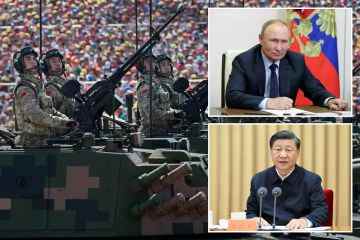 China schickt Tausende von Truppen nach RUSSLAND für massive Kriegsspiele inmitten der Befürchtungen des 3. Weltkriegs