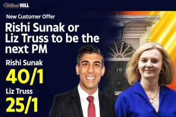 Holen Sie sich Liz Truss bei 25/1 oder Rishi Sunak bei 40/1, um der nächste Anführer der Tory-Partei zu werden