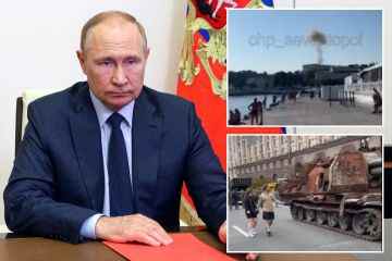 Putins Gesundheit „verschlechtert sich“, da der Tyrann in der Ukraine mit einer Niederlage konfrontiert ist