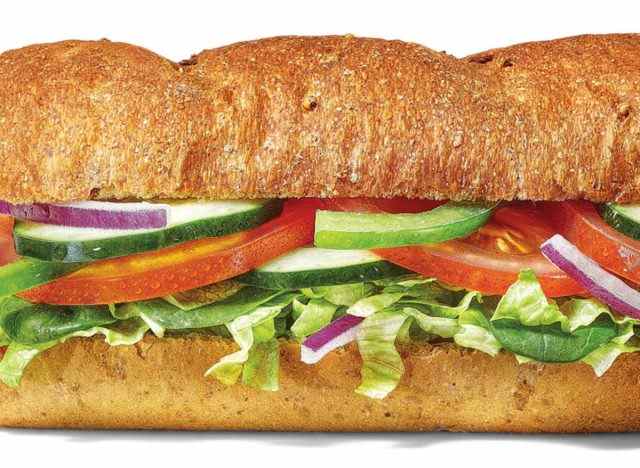 Subway Veggie Delite-Sandwich