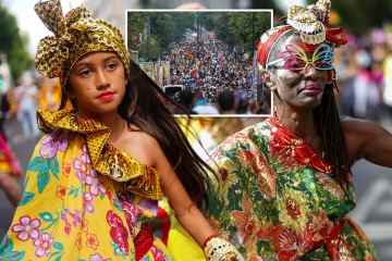 Tausende gehen auf die Straße, um Spaß zu haben, wenn der Notting Hill Carnival zurückkehrt