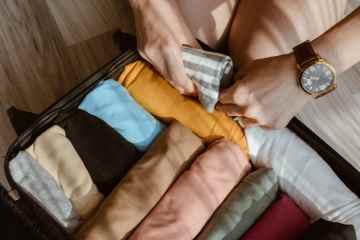 Ich bin ein Reisesüchtiger – so packen Sie Ihren Koffer, damit Ihre Kleidung nicht knittert