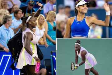 Serena wird von Raducanu gehämmert, als sie nur vier Spiele in der Vorbereitung auf die US Open gewinnt