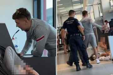 Brite löst Chaos am Flughafen aus, als er SECHS STUNDEN Verspätung in „egoistischem“ Streich ankündigt