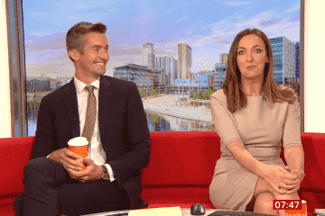 Sally Nugent von BBC Breakfast wurde von einem Live-Fehler mit rotem Gesicht zurückgelassen