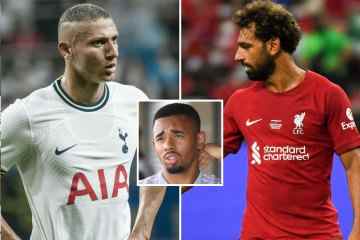 Arsenals Jesus gibt Spurs-Rivalen Richarlison den Tipp, Salah um den Goldenen Schuh herauszufordern