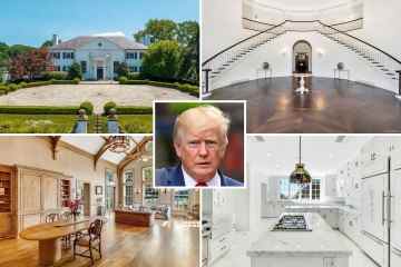 Trumps ehemaliges Herrenhaus mit Tennisplatz und Hallenbad für 30 Millionen Dollar zu verkaufen