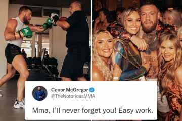 „MMA, ich werde dich nie vergessen!  Einfache Arbeit' – McGregor neckt UFC-Ruhestand WIEDER