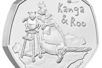 Royal Mint bringt eine neue seltene 50-Pence-Münze von Disney mit Kanga und Roo auf den Markt
