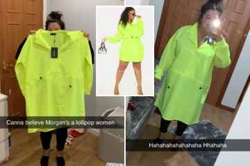 PrettyLittleThing Neonkleid-Fail lässt Shopper „wie eine Lollipop-Dame aussehen“