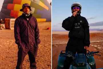 Hamilton verbringt die F1-Pause damit, seine Wurzeln in Afrika zu verfolgen, während er Namibia besucht