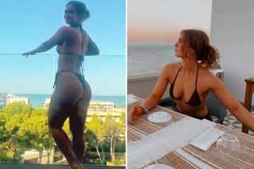 Maisie Smith von EastEnders sieht im Tanga-Bikini für ein freches Urlaubsfoto unglaublich aus