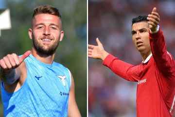 Milinkovic-Savic 'sagt ja', Cristiano Ronaldo hat in einem Video von United ausgebuht